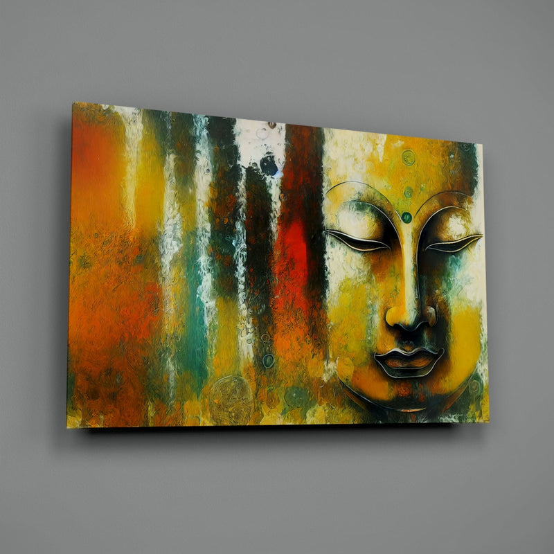 Buddha Glass Wall Art  || Designer Collection