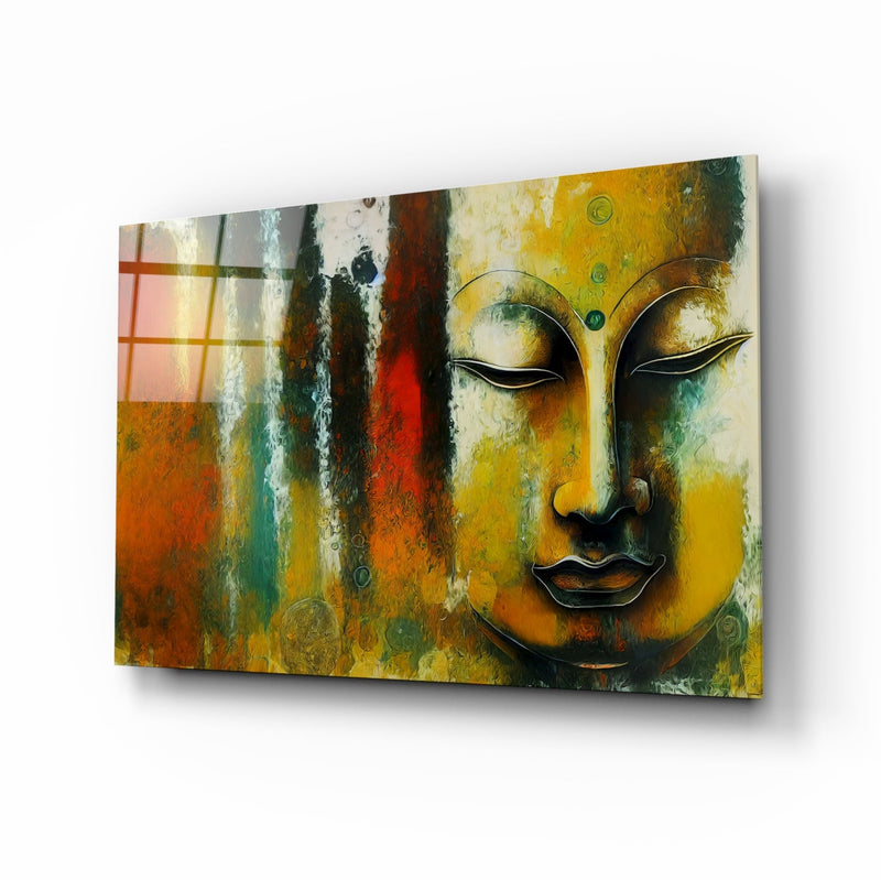 Buddha Glass Wall Art  || Designer Collection