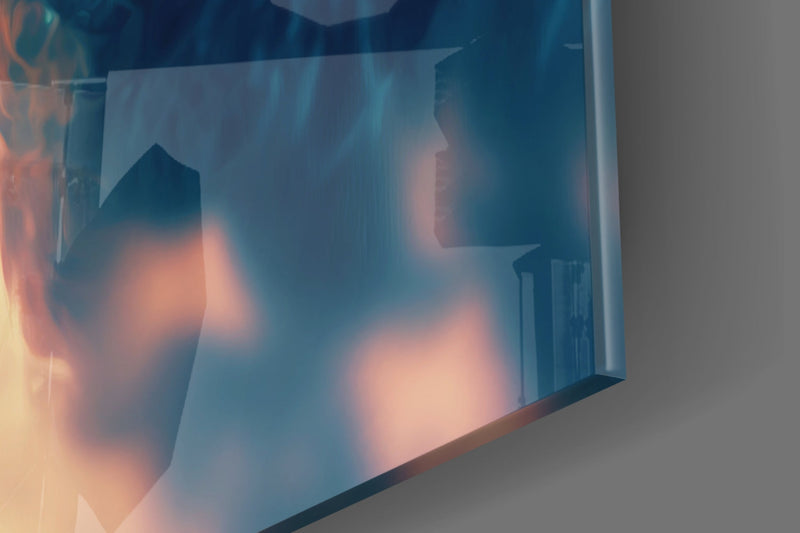 Epic Tiger Glass Wall Art  || Designers Collection