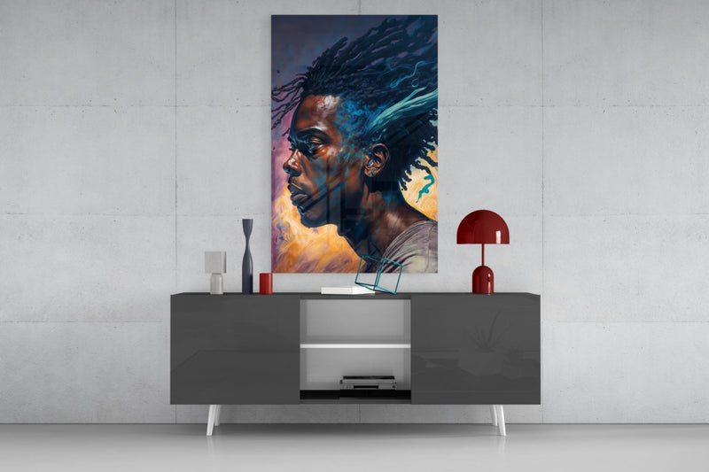 Roy Woods Glass Wall Art  || Designer Collection