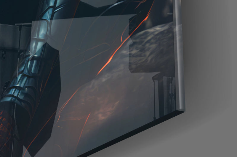 Iconic Spider Glass Wall Art  || Designer Collection