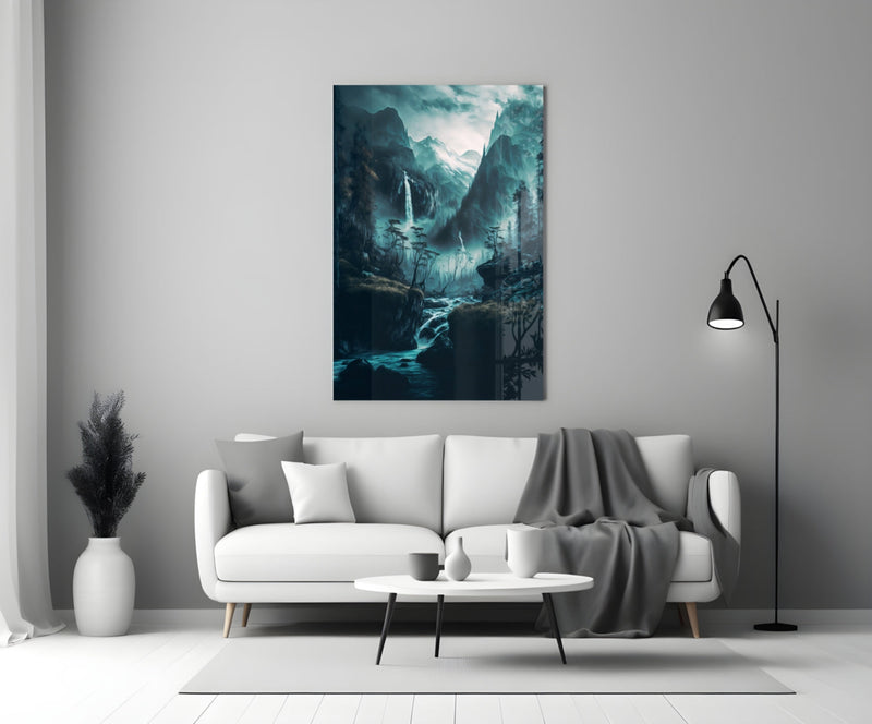 Dreamtopia Glass Wall Art  || Designers Collection