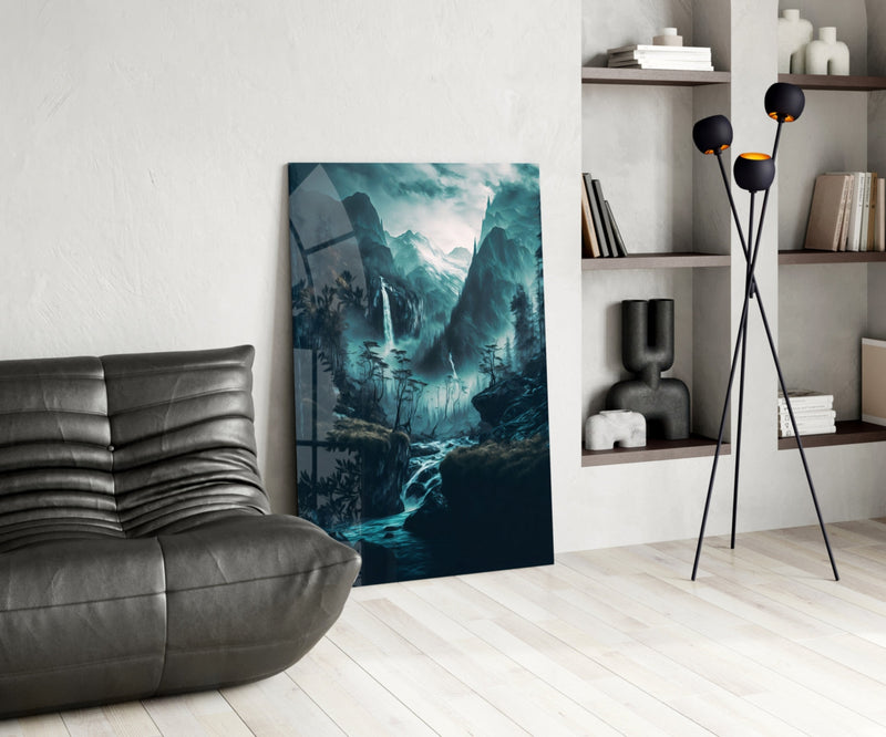 Dreamtopia Glass Wall Art  || Designers Collection