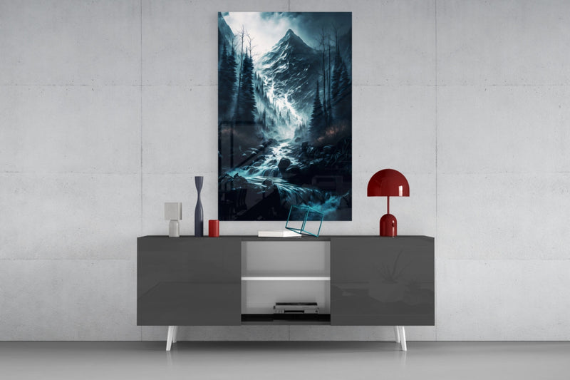 Dreamtopia Glass Wall Art  || Designers Collection