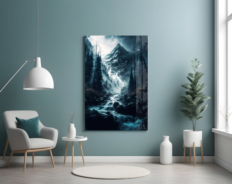 Dreamtopia Glass Wall Art  || Designers Collection