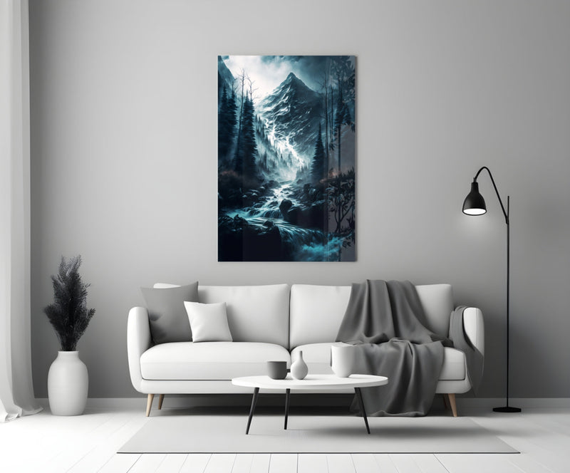 Dreamtopia Glass Wall Art  || Designers Collection