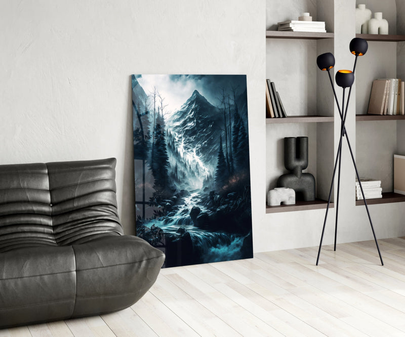 Dreamtopia Glass Wall Art  || Designers Collection