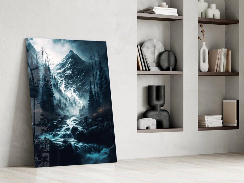 Dreamtopia Glass Wall Art  || Designers Collection