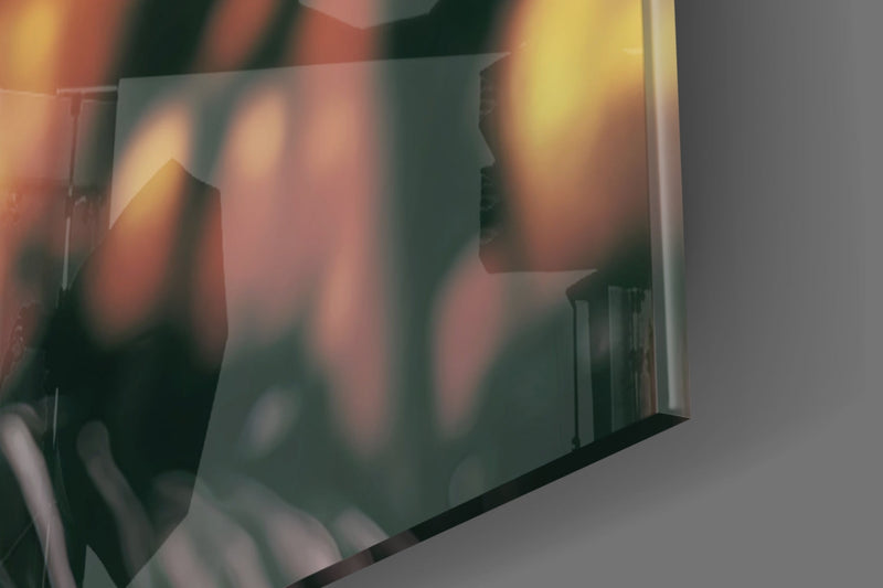 Nostalgic Scenes Glass Wall Art  || Designer Collection