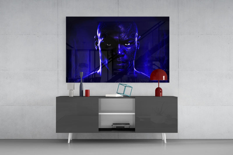 Iconic Michael Jordan Glass Wall Art  || Designer Collection