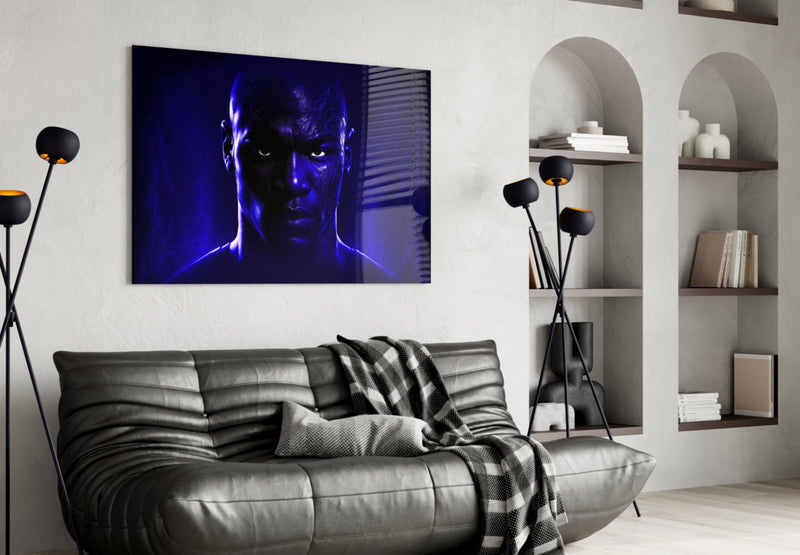Iconic Michael Jordan Glass Wall Art  || Designer Collection