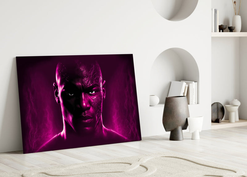 Iconic Michael Jordan Glass Wall Art  || Designer Collection