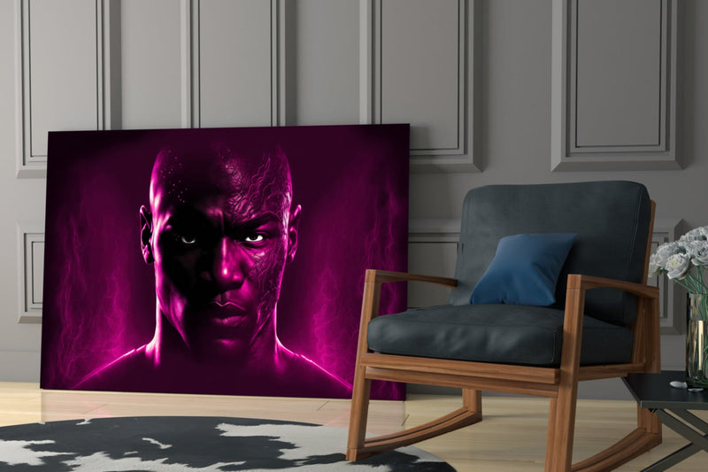 Iconic Michael Jordan Glass Wall Art  || Designer Collection