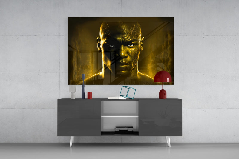 Iconic Michael Jordan Glass Wall Art  || Designer Collection