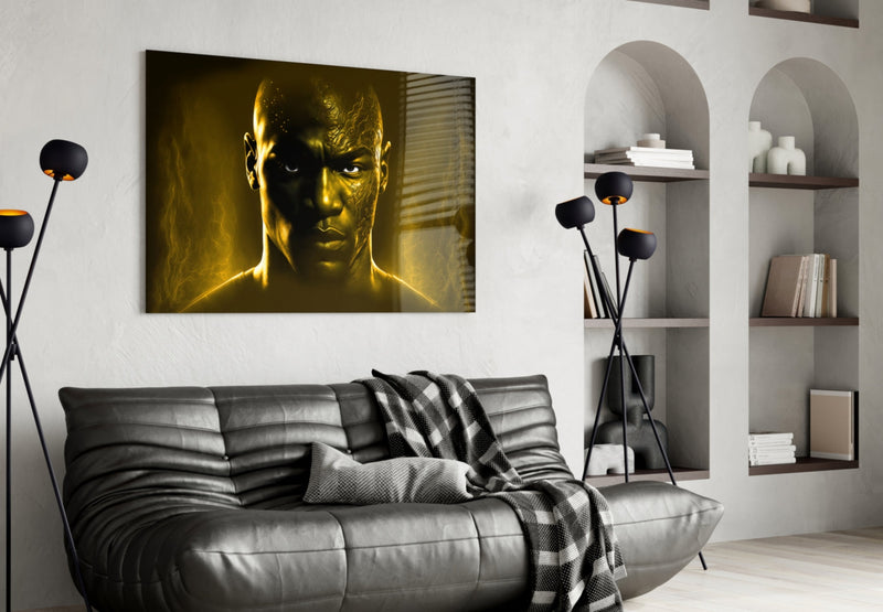Iconic Michael Jordan Glass Wall Art  || Designer Collection