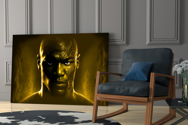 Iconic Michael Jordan Glass Wall Art  || Designer Collection