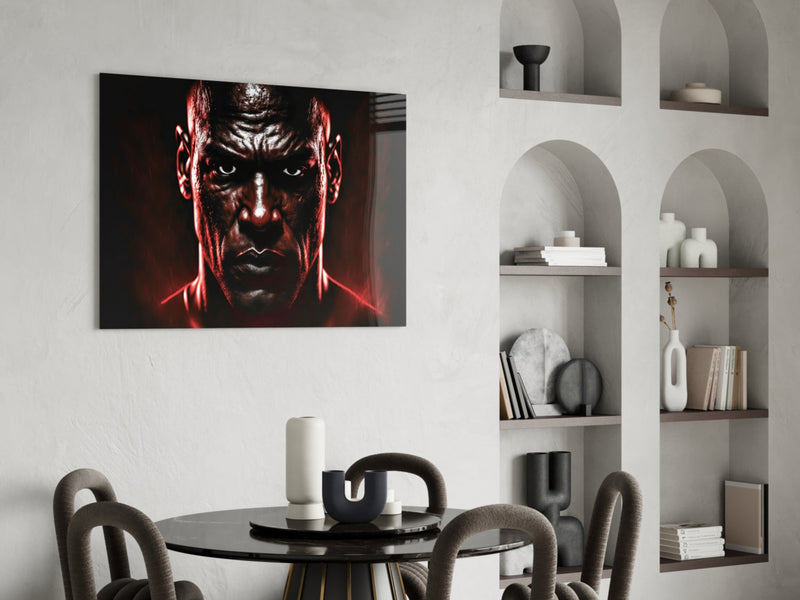 Iconic Michael Jordan Glass Wall Art  || Designer Collection
