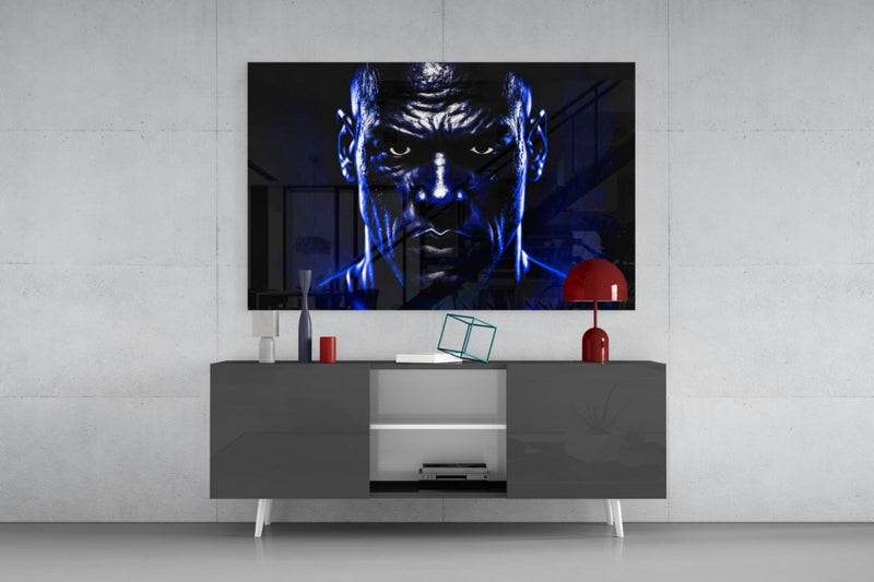 Iconic Michael Jordan Glass Wall Art  || Designer Collection