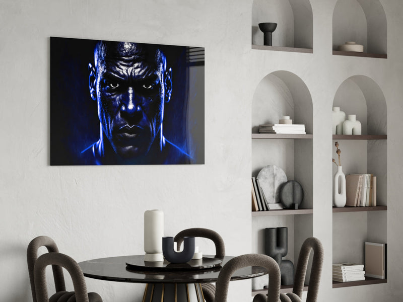 Iconic Michael Jordan Glass Wall Art  || Designer Collection