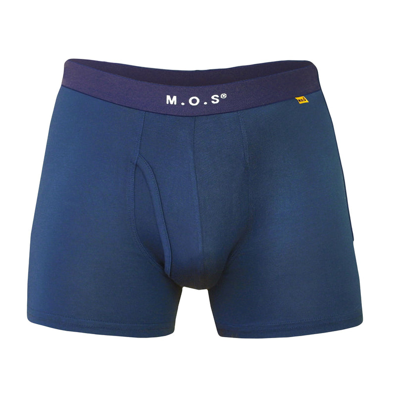 Bamboo Boxer Briefs for Men with Pouch Breathable Short Boxer 3 Pack
