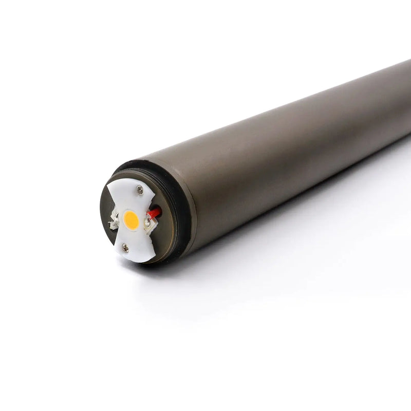 Durable Brass Integrated Exterior Path Light with 72" Wire for Garden Lighting