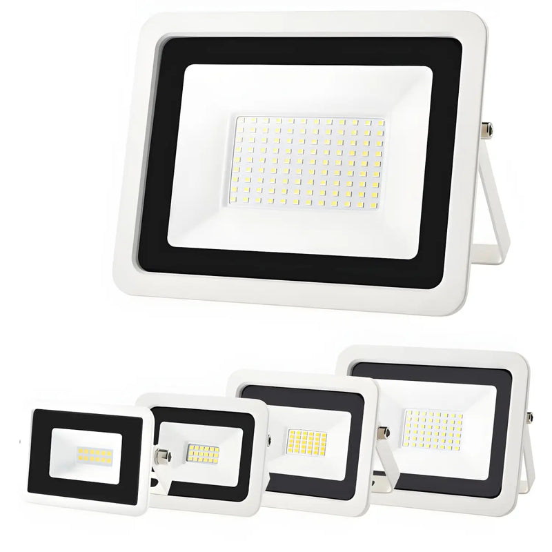 Durable Outdoor LED Flood Light – Warm & Cool White, IP66 Rated