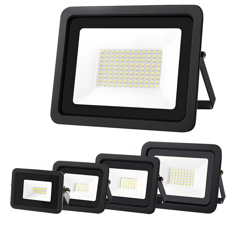 Durable Outdoor LED Flood Light – Warm & Cool White, IP66 Rated