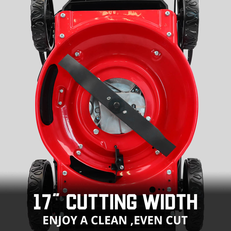 17" 144cc Gas Push 3-in-1 Lawn Mower DV8618P