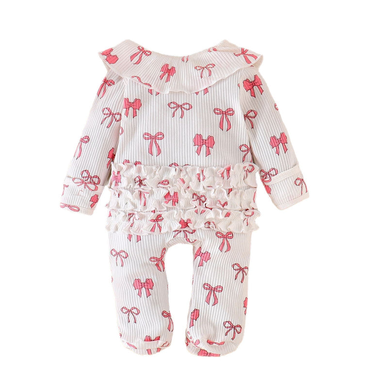 Long-sleeve One-piece Romper For Babies With Long Sleeves