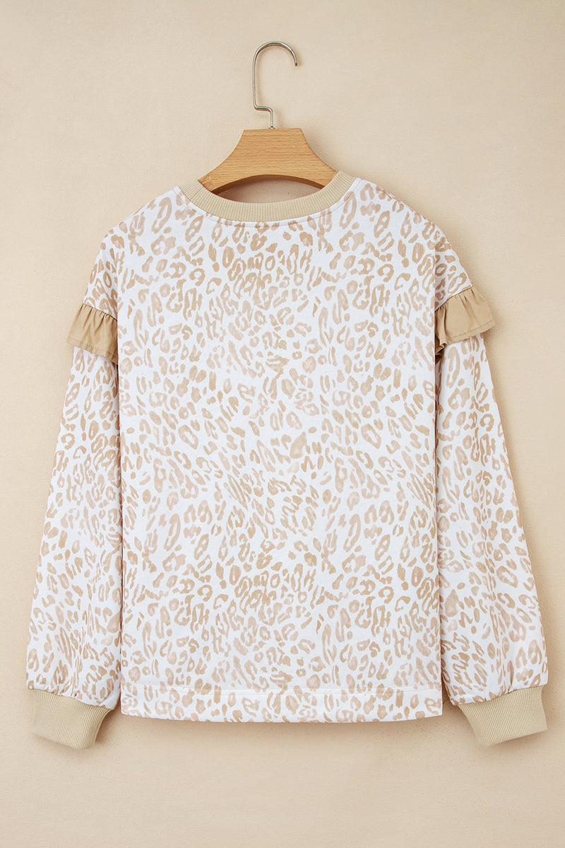Aimee Detail Ribbed Trim Sweatshirt