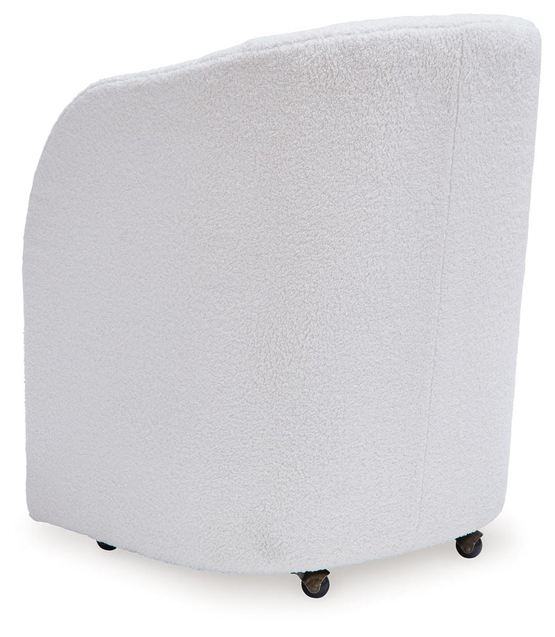 Rowanbeck - Dining Upholstered Arm Chair (Set of 2) - Ivory