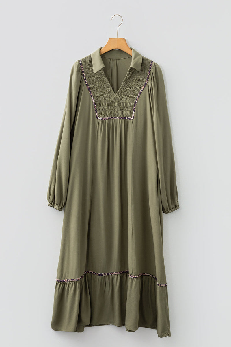 Noa Bracelet Sleeve Long Dress
