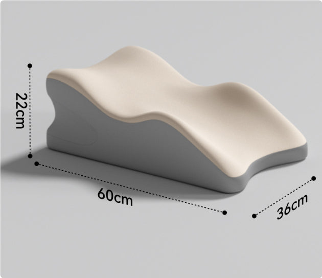 Memory Foam Ergonomic Pillow – Decompression & Lower Limb Support