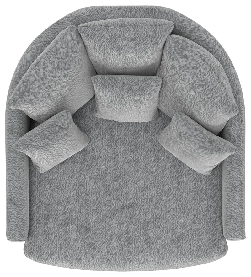 Matty - Round Accent Cuddle Chaise