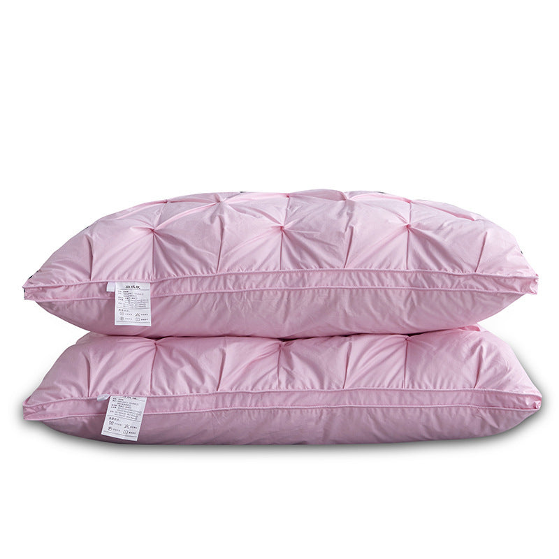 Luxurious White Goose Down Pillow