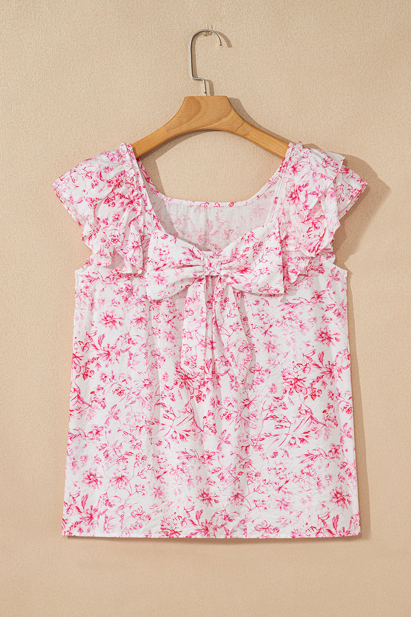 Kelly Bow Back Square Blouse