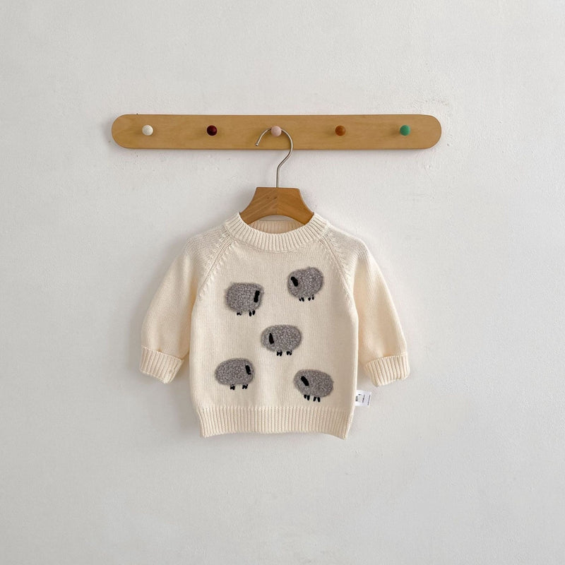 Autumn And Winter Infant Cotton Men's And Women's Terry Pullover Woolen Top