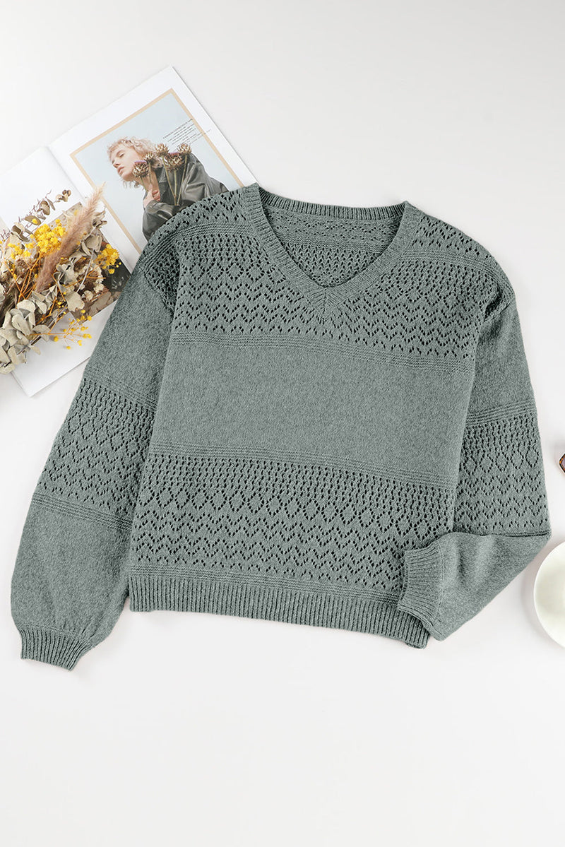 Avery Detail Drop Shoulder Sweater