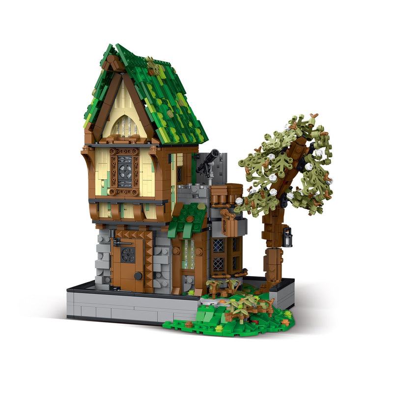Creative Assembled Building Blocks With Lights