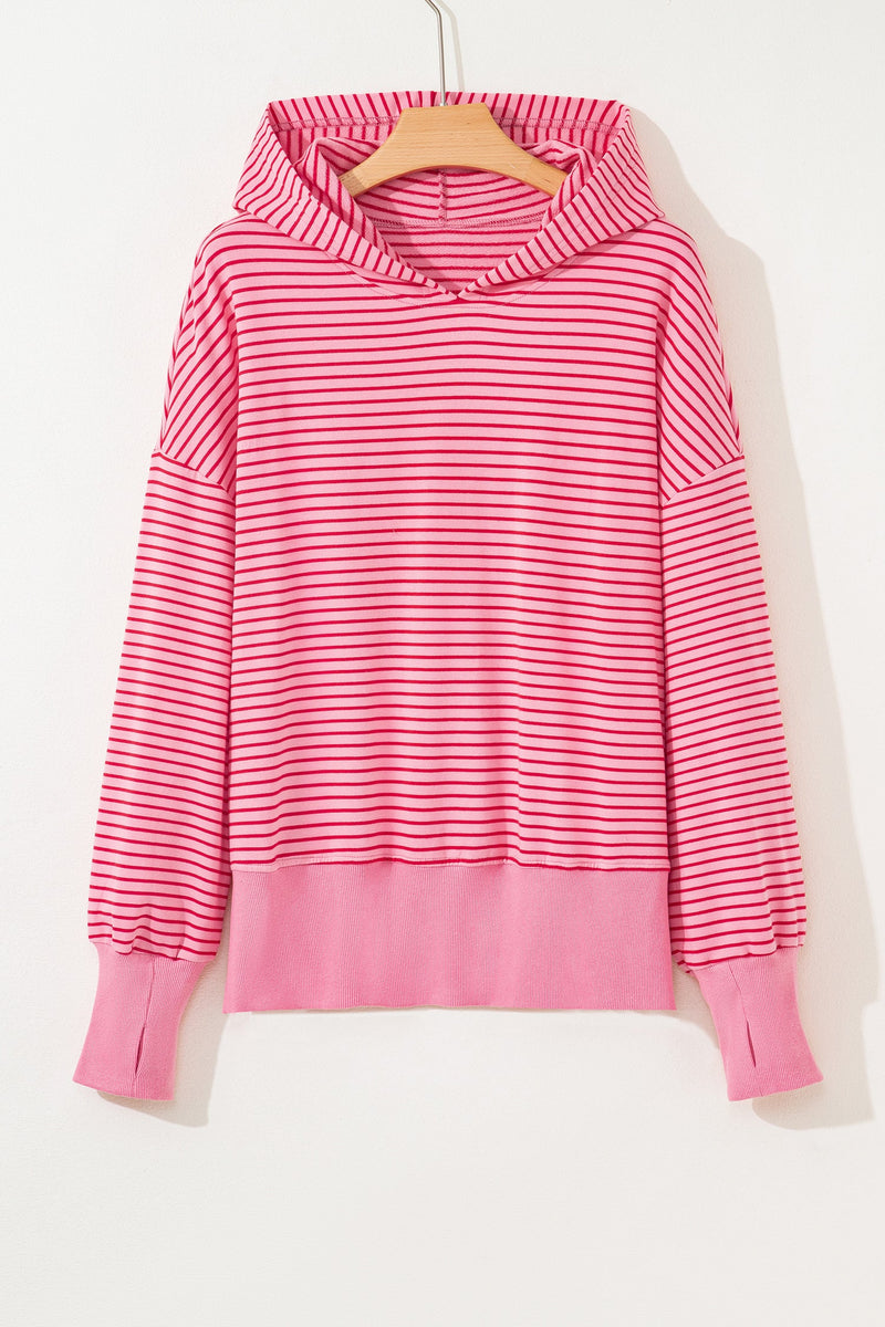 Valerie Shoulder Loose Fit Hoodie