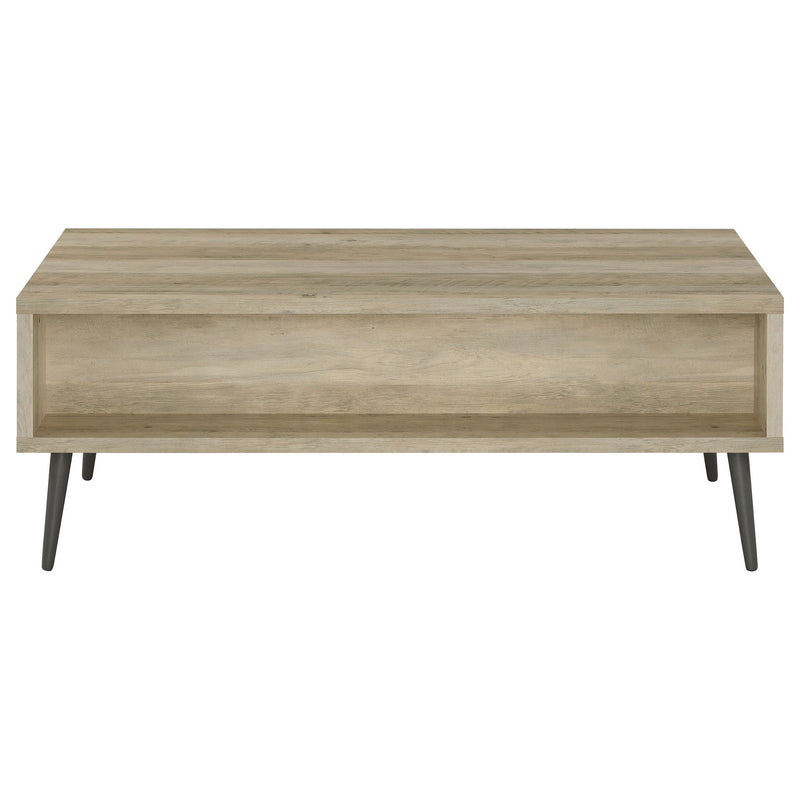 Welsh 1-drawer Engineered Wood Coffee Table Distressed Pine