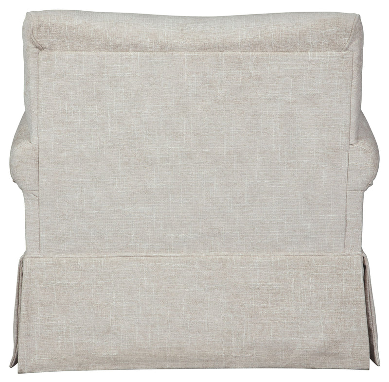 Searcy - Swivel Glider Accent Chair - Quartz