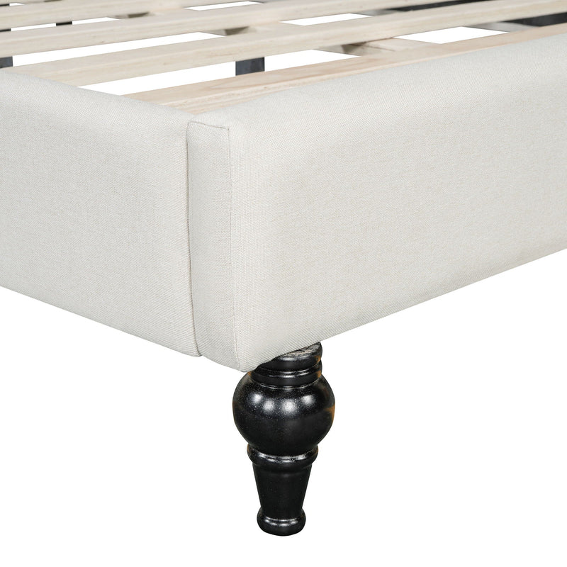 Modern L Shaped Daybed With Legs