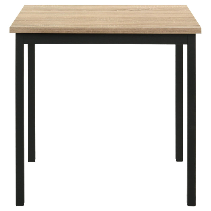 Garza 5-piece Space Saving Rectangular Dining Table Greige Oak