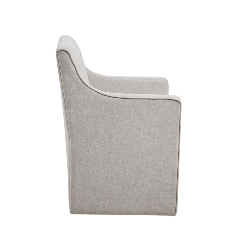 Traditional Skirted Dining Arm Chair