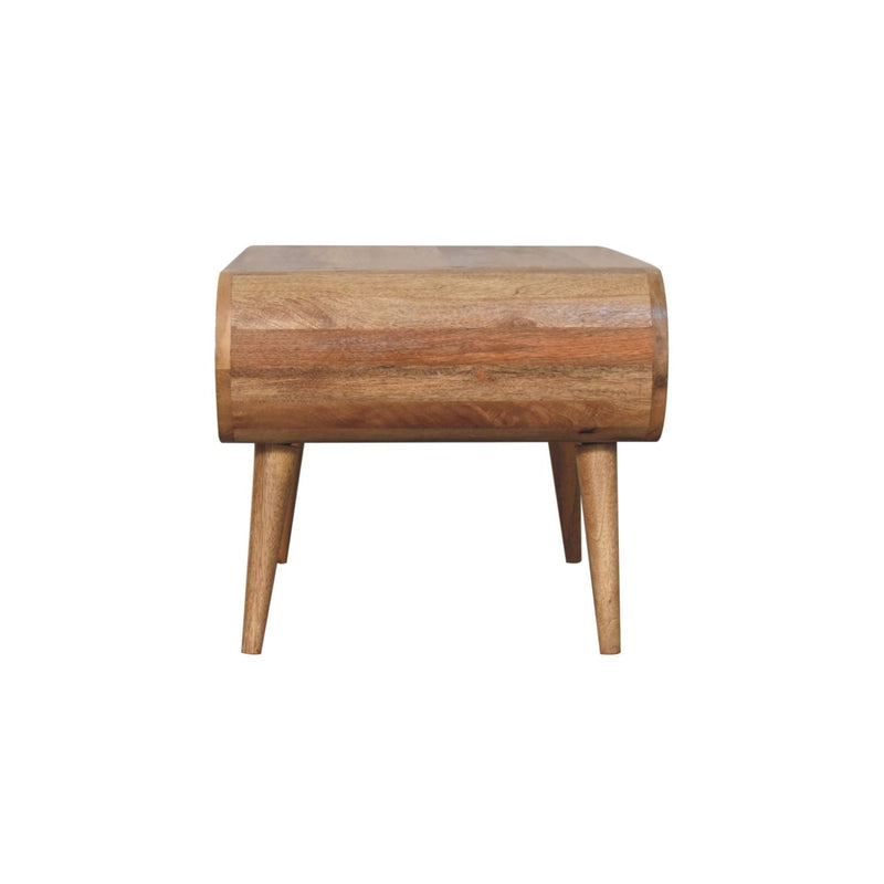 Solid Wood Open Coffee Table