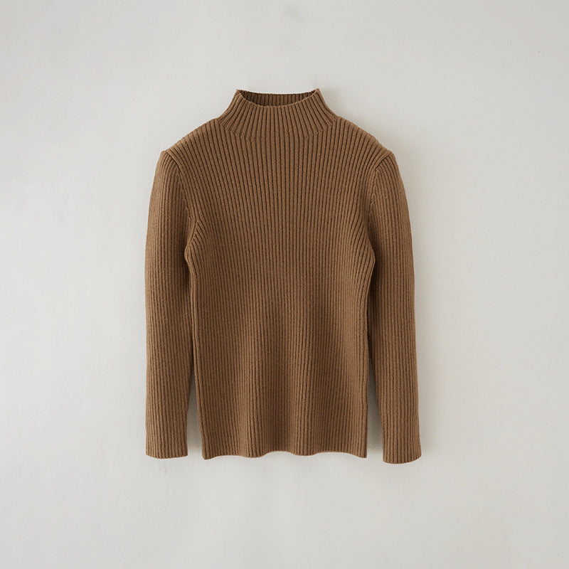 Children's Mock Neck Sweater Knitwear Top