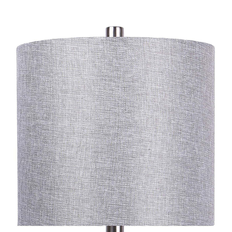 Gemma 23" Contemporary Metal Table Lamp Set of 2