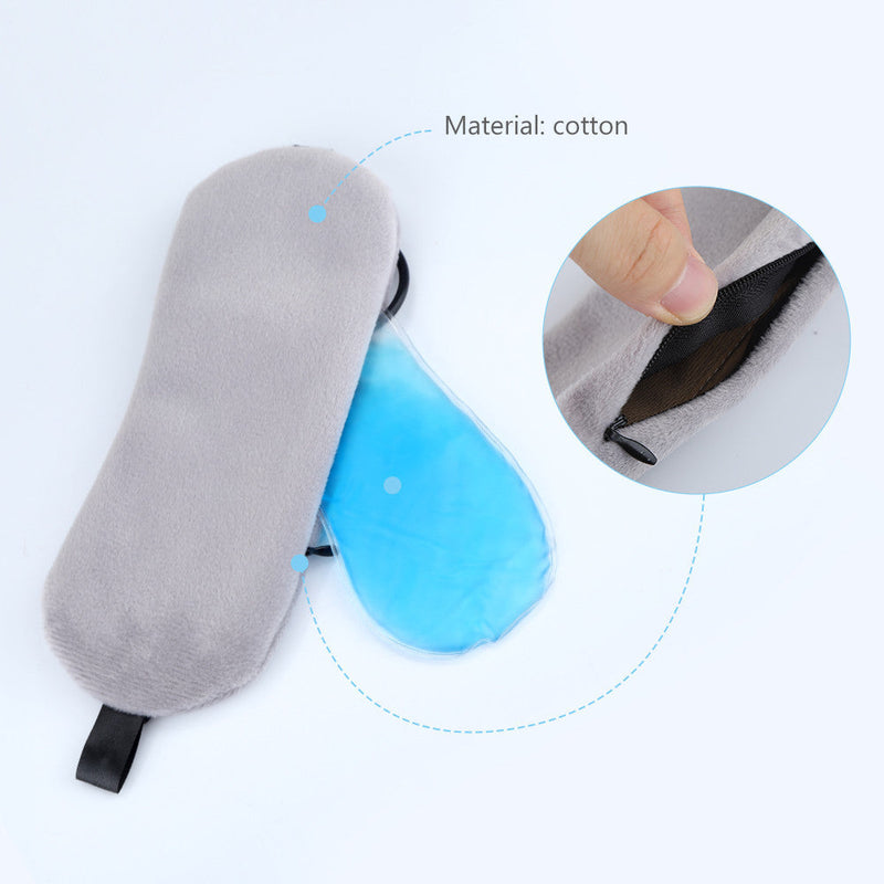 Lavender Hot & Cold Compress Sleep Eye Mask – Blackout & Eye Fatigue Relief