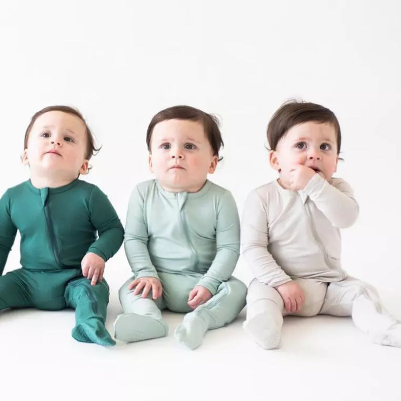 Newborn Baby Clothes, Bamboo Fiber, Springautumn New Arrival For Babies